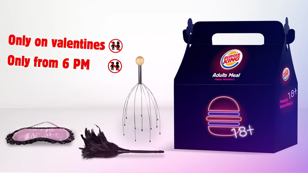burger king adults meal video